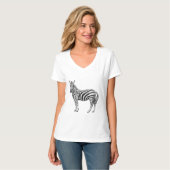 シマウマTシャツ Tシャツ (正面フル)