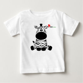 シマシマゼブラベビーTシャツ ベビーTシャツ