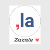 シマラ・カマラおもしろい発音愛国心 シール (シート)