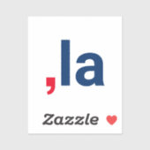 シマラ・カマラおもしろい発音愛国心 シール (シート)