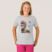 シマリスとカメ Tシャツ (正面フル)