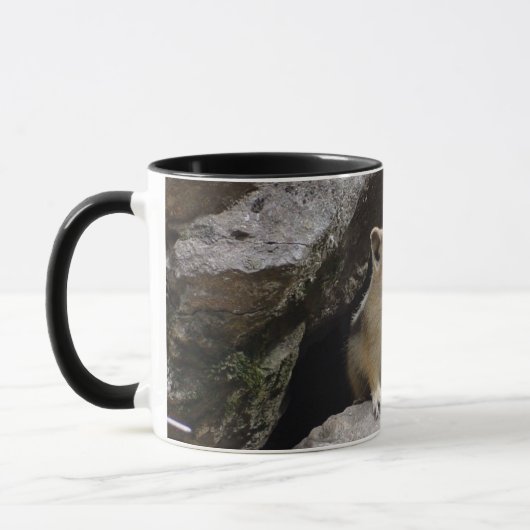 シマリスのおはようのマグの飲み物用品 マグカップ (左)