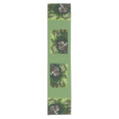 シマリスのヒイラギTablerunner ショートテーブルランナー (正面)