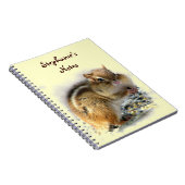 シマリスを楽しむこと ノートブック (右側)