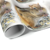 シマリスを楽しむこと ラッピングペーパー (ロールコーナー)
