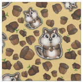 シマリス上のナット ファブリック (クローズアップ)