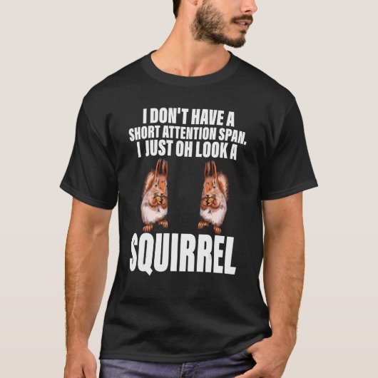 シマリス ただの シマリス ペット 動物 Tシャツ (正面)