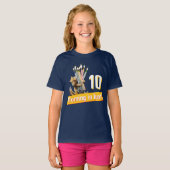 シマリス 誕生日キャンドル Tシャツ (正面フル)