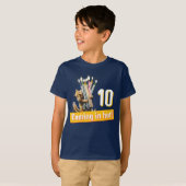 シマリス 誕生日 キャンドル Tシャツ (正面フル)
