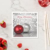 シマリークリスマスオーナメント – 紙ナプキン スタンダードカクテルナプキン (インサイチュ)