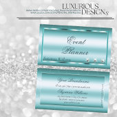 シマリーティール（緑がかった色）ウィズダイヤモンドプロフェッショナル モダン 名刺