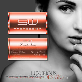 シマリーバーミリオンレッド3Dイニシャル営業時間 名刺