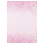 シマリーピンクグリッターダスト クリップボード (裏面)