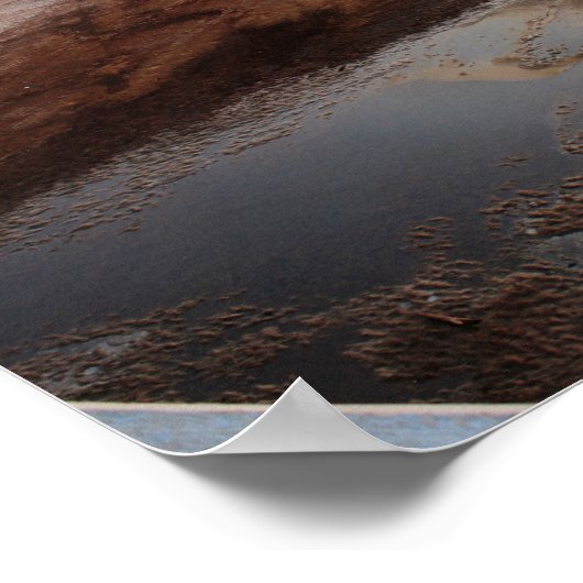 シマロン川日没、2012年6月 – I ポスター (角)