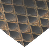 シマーリングブラック&金ゴールドグリッタードラはかりで測ゴン テーブルクロス (アングル)