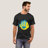 シマ模様の魚 Tシャツ (正面フル)