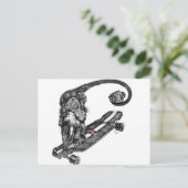 シミアンセルフィー ポストカード (スタンド正面)