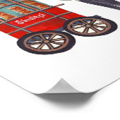 シミッツィ（シミト）プリント ポスター (角)