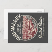 シミバレーシティ – カリフォルニアヴィンテージ ポストカード (正面/裏面)