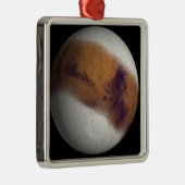 シミュレーションビューの火星 メタルオーナメント (右)