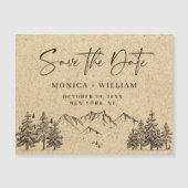 シミュレートされたクラフト紙日付磁気カードの保存 (正面)