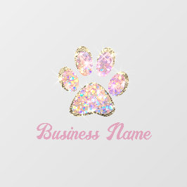 シミュレートされたグリッター爪跡 ウィンドウシール ウィンドウサイン