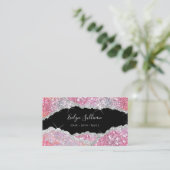 シミュレートグリッターテクスチャ名刺 名刺 (スタンド正面)