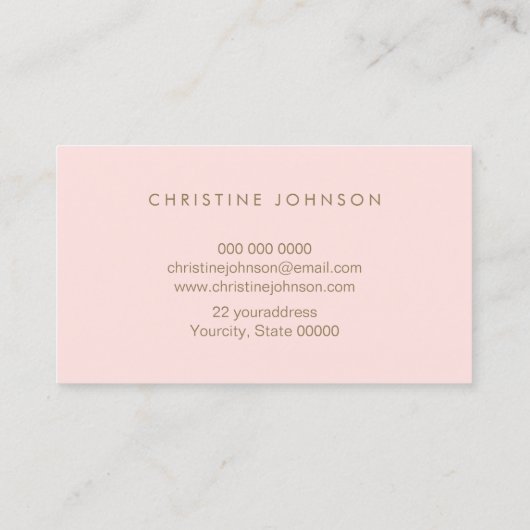 シミュレートグリッターbeeロゴ名刺 名刺 (裏面)