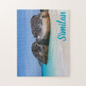 シミランビーチアンダマンシープーケットタイランドギフト ジグソーパズル (縦)