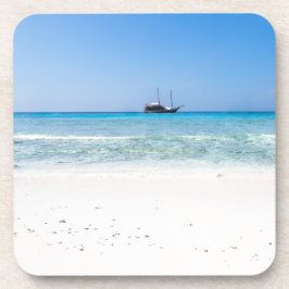 シミランホワイトビーチとターコイズブルー海 コースター