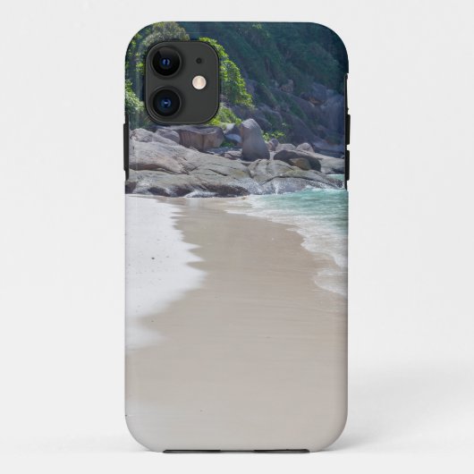 シミランホワイトビーチとターコイズブルー海 Case-Mate iPhoneケース (裏面)