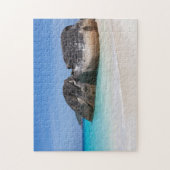 シミラン ビーチ アンダマン海 タイランド ギフト ポスター 正 ジグソーパズル (縦)