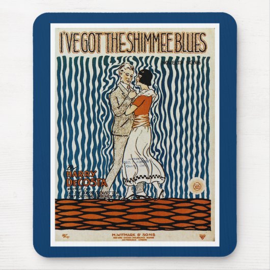 シミー・ブ得ルーズ マウスパッド (正面)