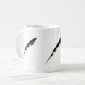 シミ素晴らしキツツキの羽 コーヒーマグカップ (正面左)