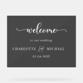 シムエレガントペル結婚ズ アクリルサイン (正面)