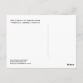 シムズベリーの旧駅 ポストカード (裏面)