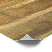 シムタエルサレム旧市街イスラエル油絵画芸術 ポスター (角)