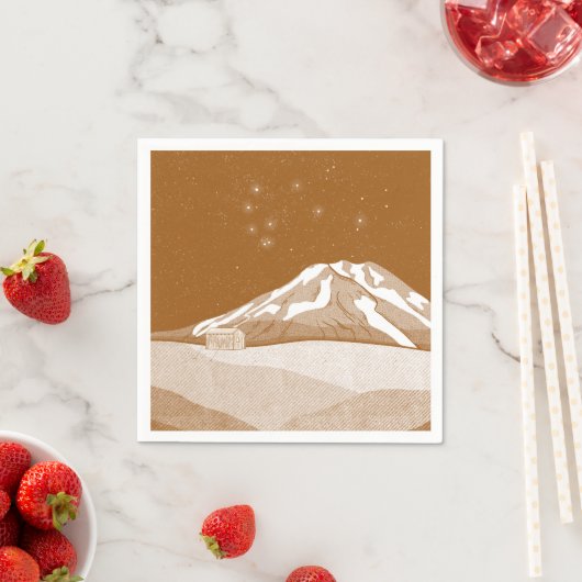 シムハット山タラナキ スタンダードカクテルナプキン (インサイチュ)