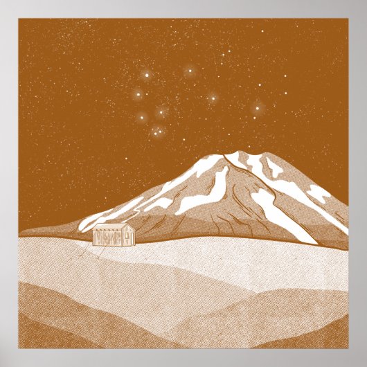 シムハット山タラナキ ポスター (正面)