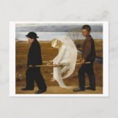 シムバーグの傷ついた天使 ポストカード (正面)