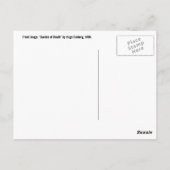 シムバーグの死の庭はがき ポストカード (裏面)