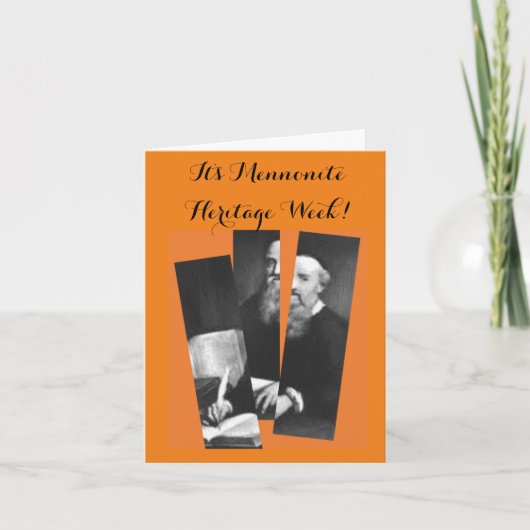 シムメンノナイト伝統ウィークカード カード (正面)