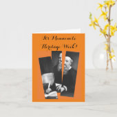 シムメンノナイト伝統ウィークカード カード (黄色い花)