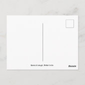 シムラとユトホの地図。 ポストカード (裏面)