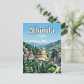 シムラー インド ポストカード (スタンド正面)