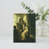 シメオンとハンナ寺院, c.1627 ポストカード (スタンド正面)