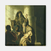 シメオンとハンナ寺院, c.1627 マグネット (正面)