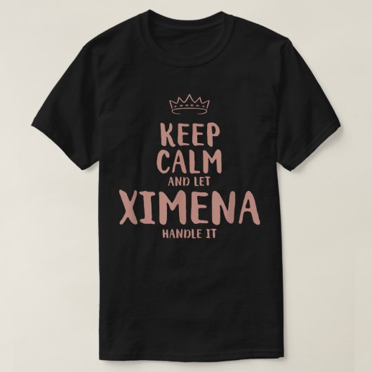 シメ保ナパーソナライズされたホムおもしろい名 Tシャツ (デザイン正面)