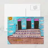 シモゴーシのまわりにップ ポストカード (正面/裏面)