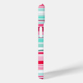 シモダンア名門私立校風のン色マゼンダパーソナライズされたン名 Case-Mate iPhoneケース (裏面 / 右)